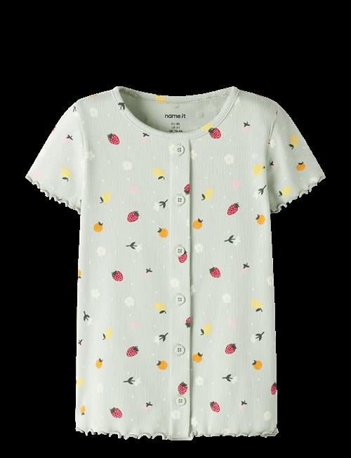 name it | Nmfvemia Aop Ss Slim Top | 92