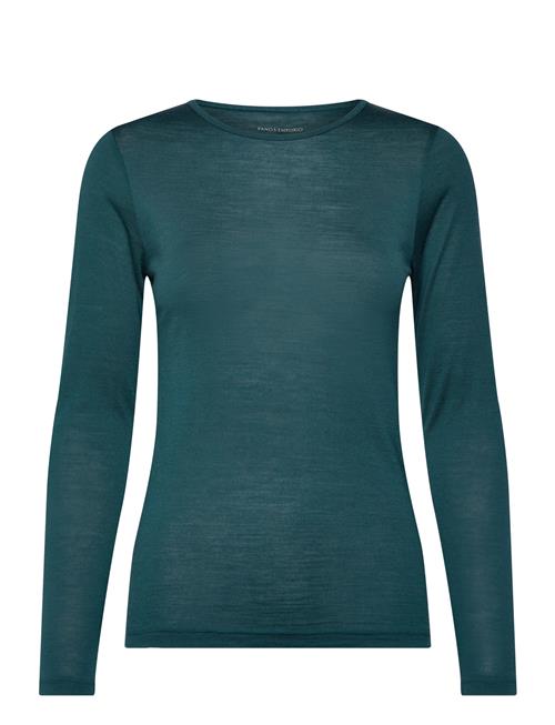 Panos Emporio | Wool/Tencel Tee Long Sleeve | XL