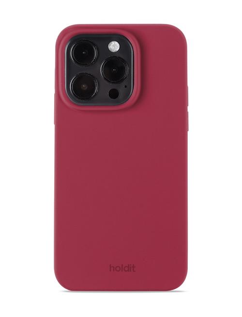 Holdit | Silicone Case Red Velvet | IPHONE 15PRO