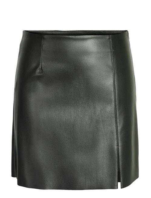 NOISY MAY | Nmclara Penny Pu Hw Slit Skirt Noos | M