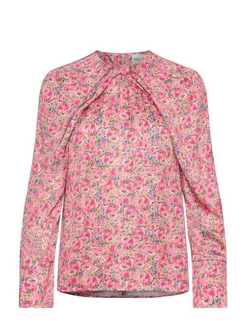 Malina | Evie Pleated Neckline Blouse | XS