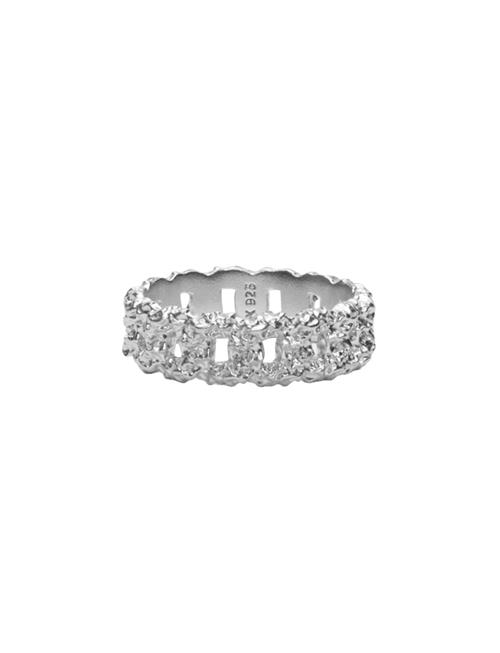 IX Studios | Ix Crunchy Curb Ring Silver | 56