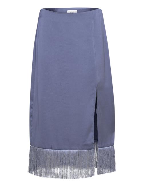 Vila | Vilone Hw Midi Fringle Skirt/Dc/Ka | 40