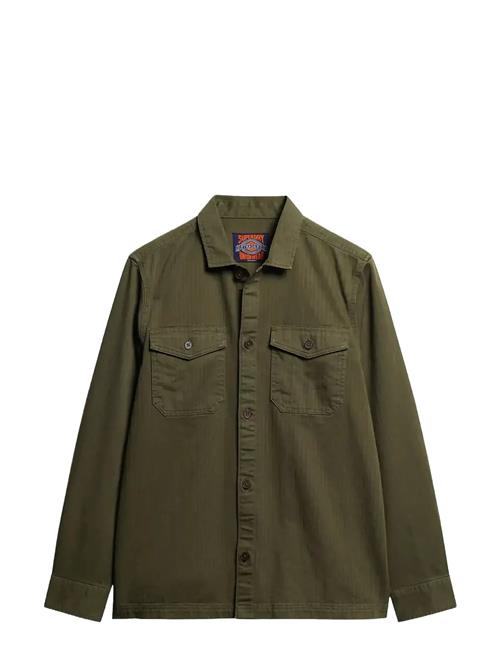 Superdry | Merchant Herringbone Overshirt | L