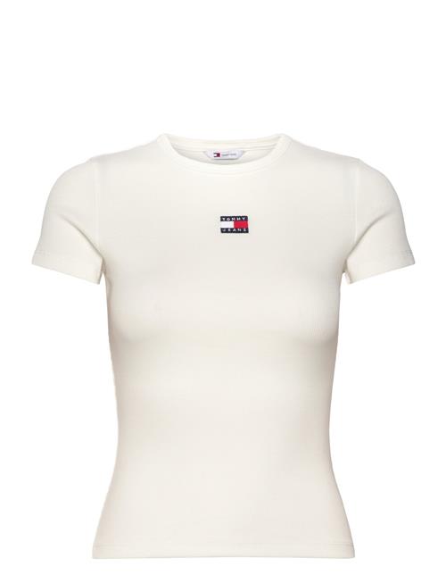 Tommy Jeans | Tjw Slim Badge Rib Tee | XS