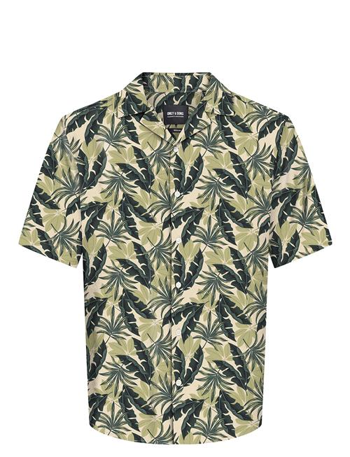 ONLY & SONS | Onswayne Life Aop Ss Viscose Shirt Noos | XS