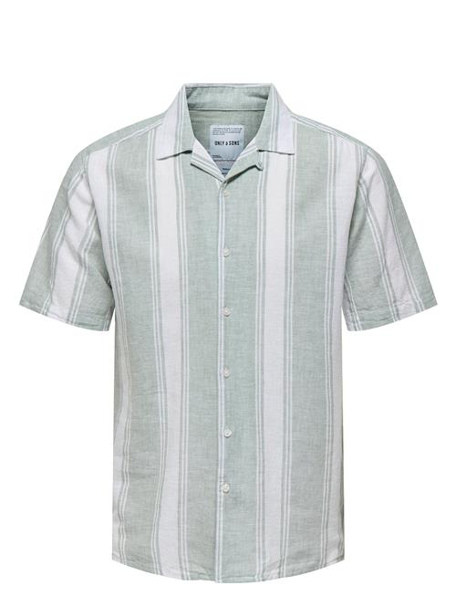 ONLY & SONS | Onscaiden Life Stripe Linen Resort Noos | S