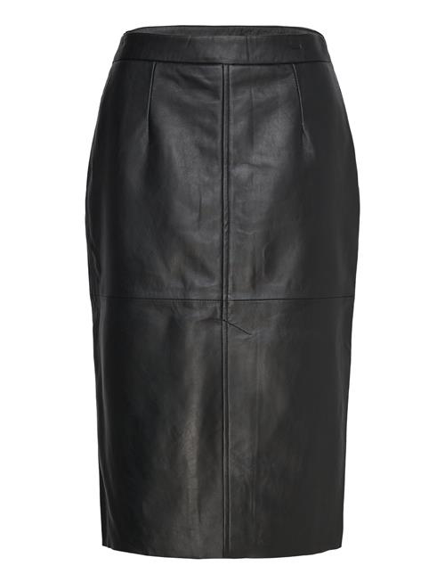 Rosemunde | Rwfelino Leather Calf Skirt | 34