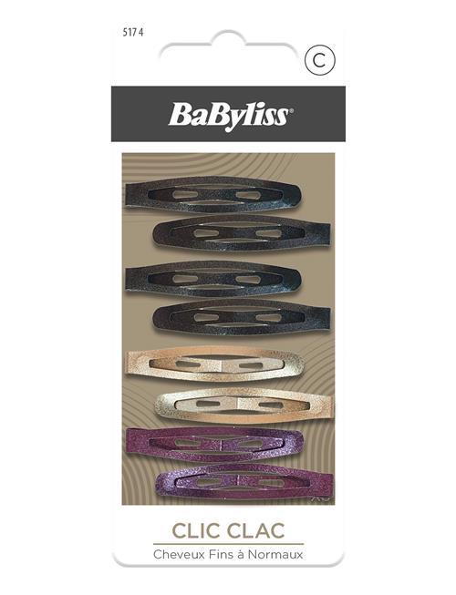 Babyliss Paris | Oval Snap Clips 8Pk | 8 pcs