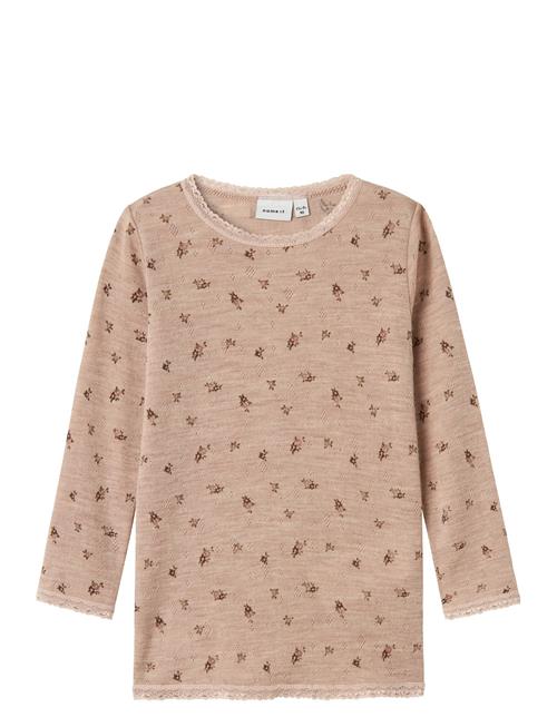 name it | Nmfwang Wool Needle Ls Top Noos | 98