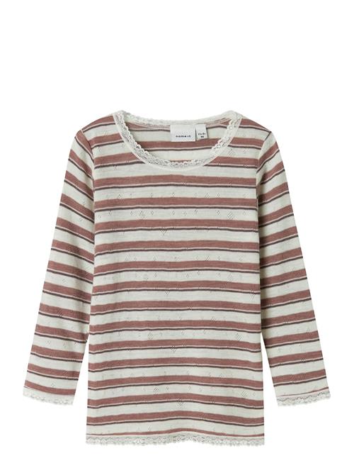 name it | Nmfwang Wool Needle Ls Top Noos | 104
