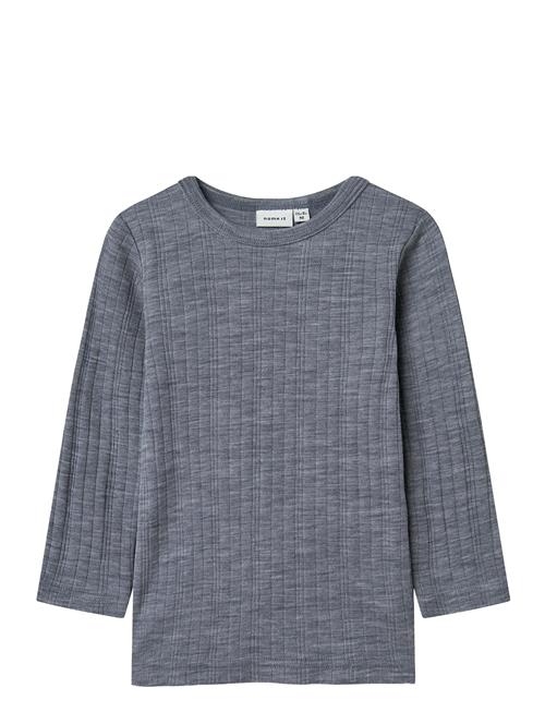 name it | Nmmwang Wool Needle Ls Top Solid Noos | 110