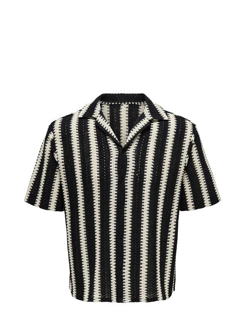 ONLY & SONS | Onsdani Crochet Ss Shirt Noos | M