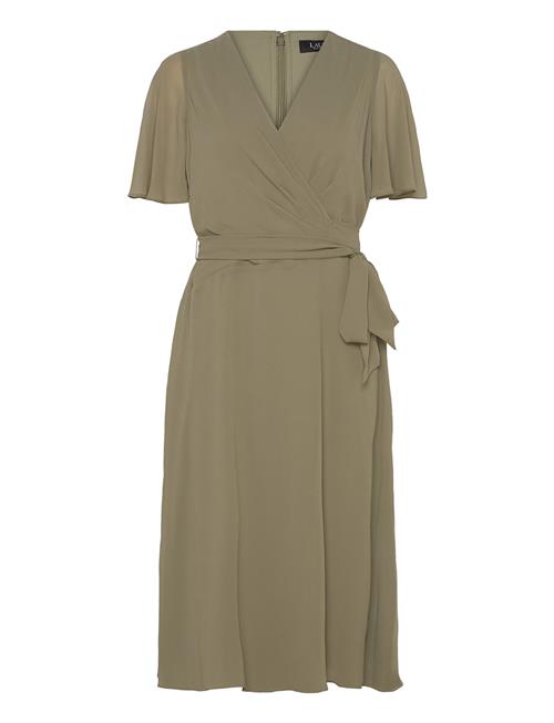 Lauren Ralph Lauren | Belted Georgette Dress | 32