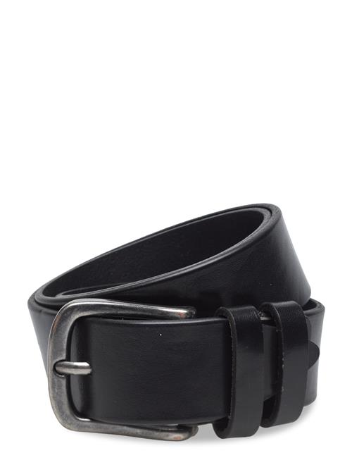 Portia 1924 | Black Full Grain Leather Belt | 85 cm