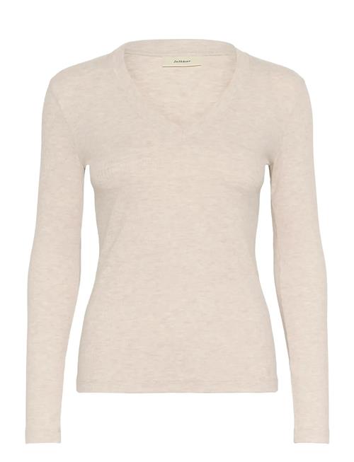 InWear | Dagnaiw Melange V-Neck Ls | XXS