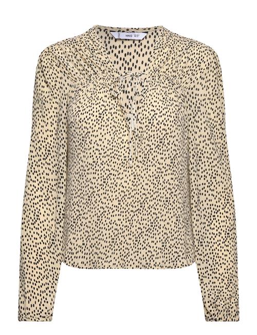 Mango | Bow Printed Blouse | XS