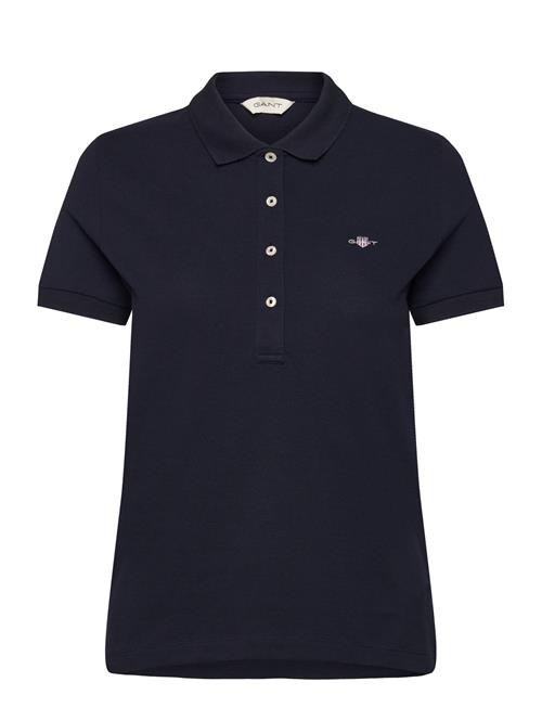 GANT | Slim Sheild Cap Sleeve Pique Polo | M