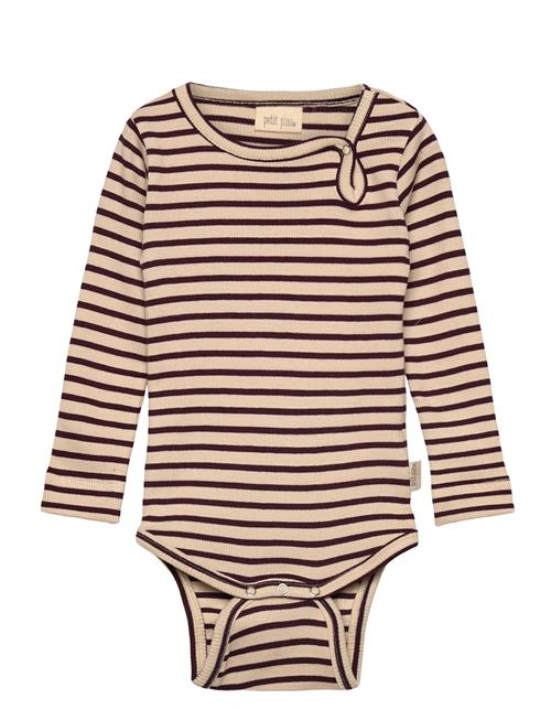 Petit Piao | Body L/S Modal Striped | 62