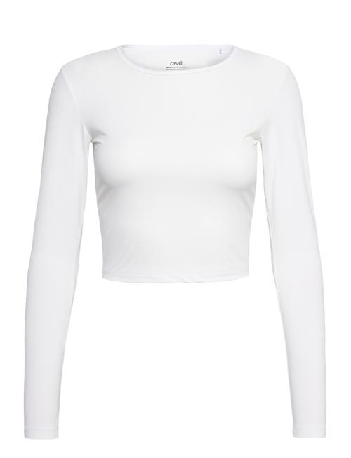 Casall | Graphic Crop Long Sleeve | XL