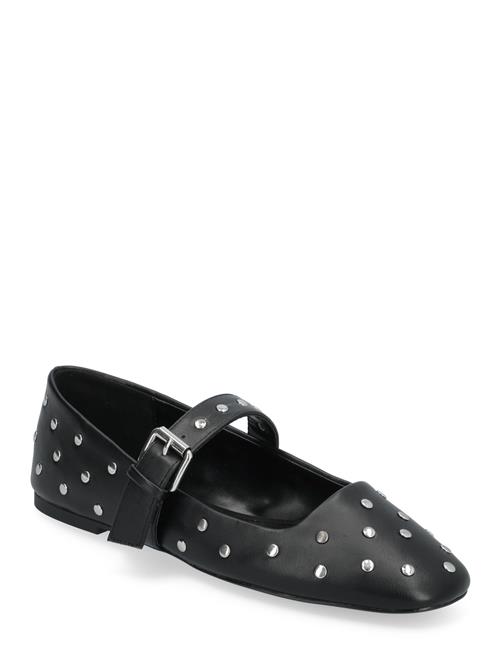Mango | Studded Ballet Flats | 36