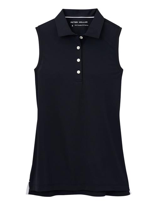 Peter Millar | Banded Sport Mesh Sleeveless Button Polo | L