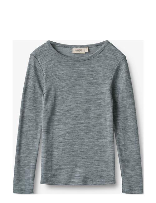 Wheat | Wool T-Shirt L/S Alfie | 140