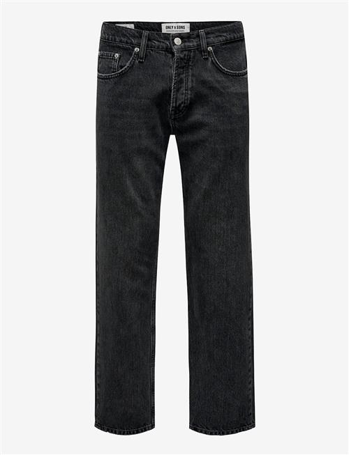 ONLY & SONS | Onsedge Straight Black 6985 Tai Dnm Noos | 33 x 34