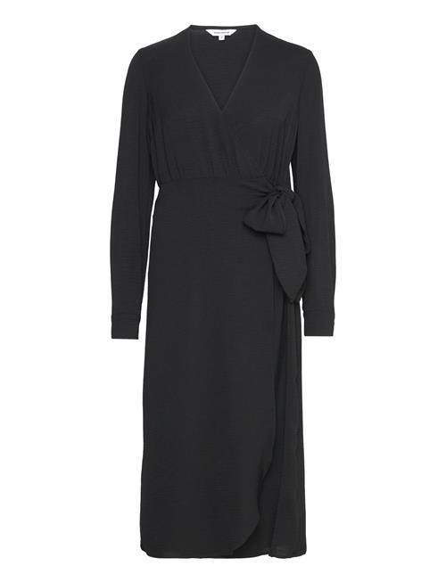 Bubbleroom | Peach Midi Wrap Dress | XS