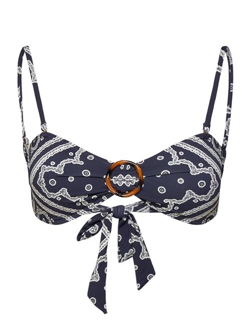 Malina | Viola Bamboo-Ring Bandeau Bikini Top | M