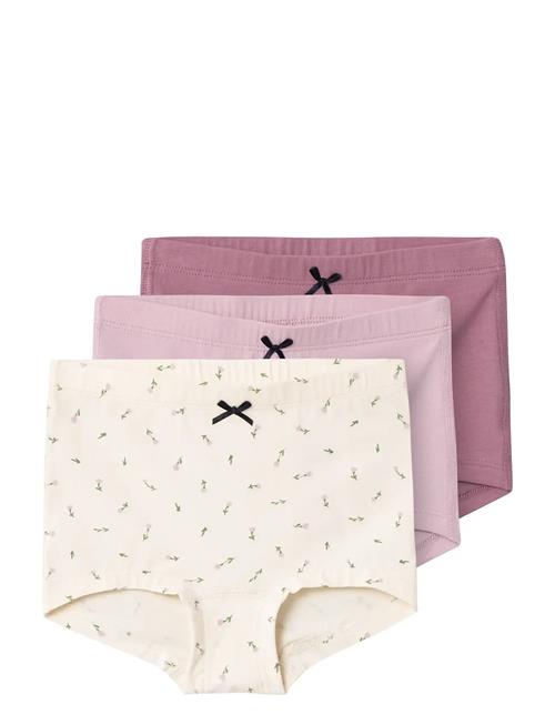 name it | Nmftights 3P Buttercream Floral Noos | 110