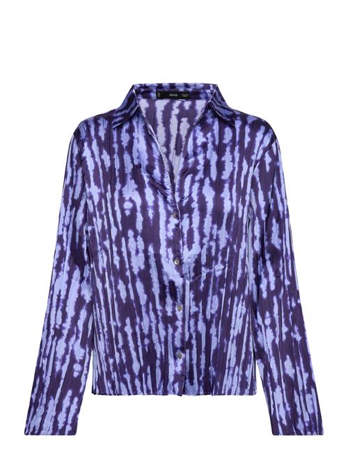 Mango | Printed Shirred Shirt | XS