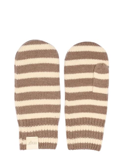 mp Denmark | Bergen Striped Mittens | 1-2Y