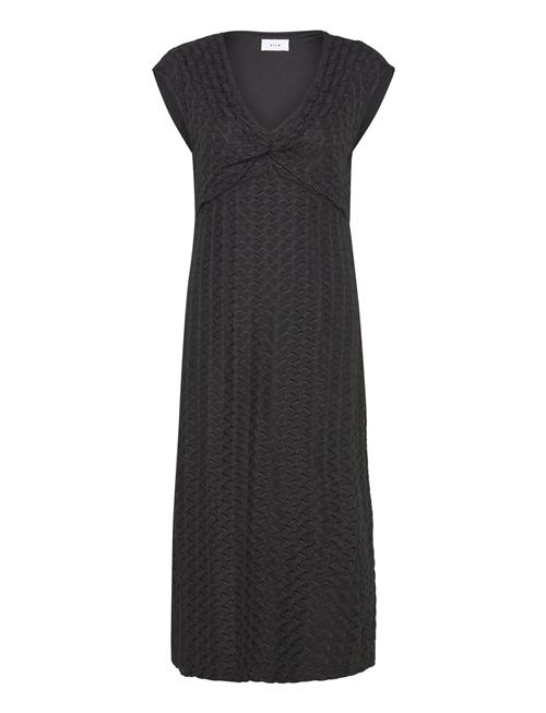 Vila | Visolira V-Neck Cap Sleeve Dress | M