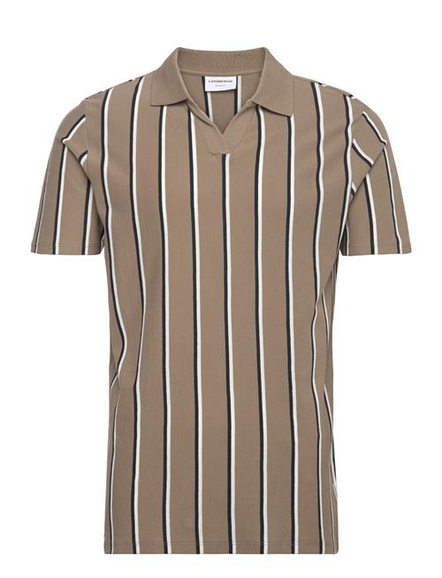 Lindbergh | Striped Piqué Polo Shirt S/S | L