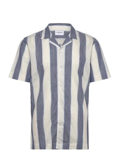 Lindbergh | Striped Linen/Cotton Shirt S/S | M