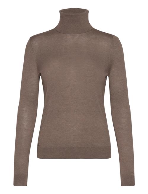 Lauren Ralph Lauren | Silk-Blend Turtleneck Sweater | S