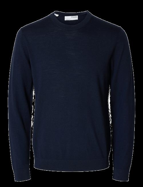 Selected | Slmtray Ls Knit Reg Merino Crew Noos | S