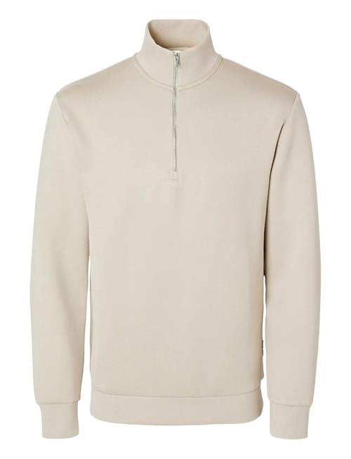 Selected | Slhemanuel Soft Zip High Neck Sweat Noos | L