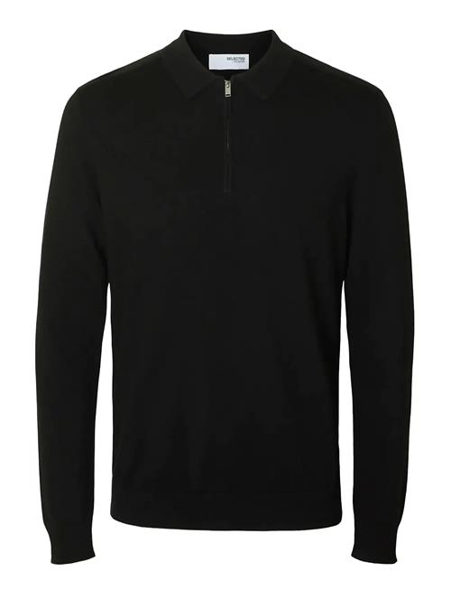 Selected | Slhberg Ls Half Zip Polo Noos | L