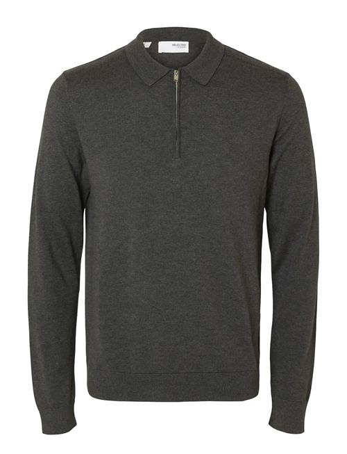 Selected | Slhberg Ls Half Zip Polo Noos | S