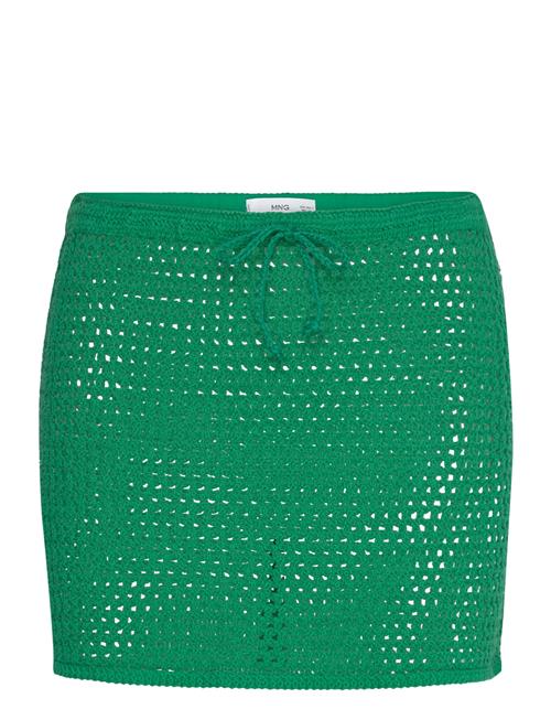 Mango | Crochet Mini Skirt | L