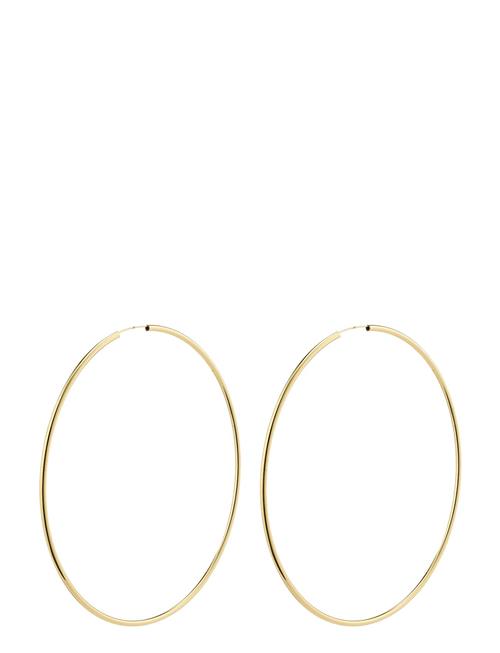 Pilgrim | April Mega Hoop Earrings Gold-Plated | ONE SIZE