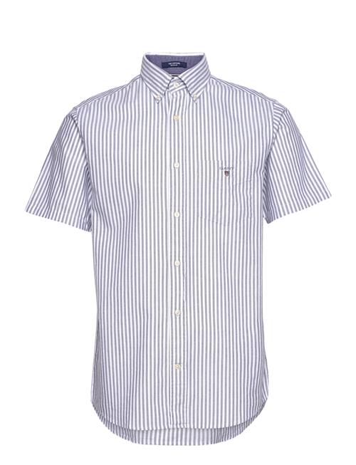GANT | Reg Oxf Stripe O.shield Ss Shirt | S