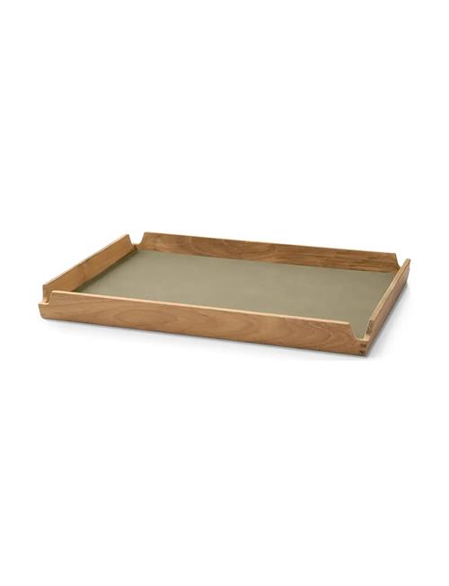 LIND DNA | Teak Tray Square Airy | 28.6X36.6X3.5