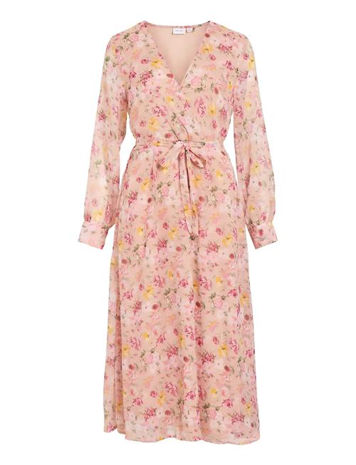 Vila | Vifalia V-Neck L/S Midi Dress - Noos/Oc | 44