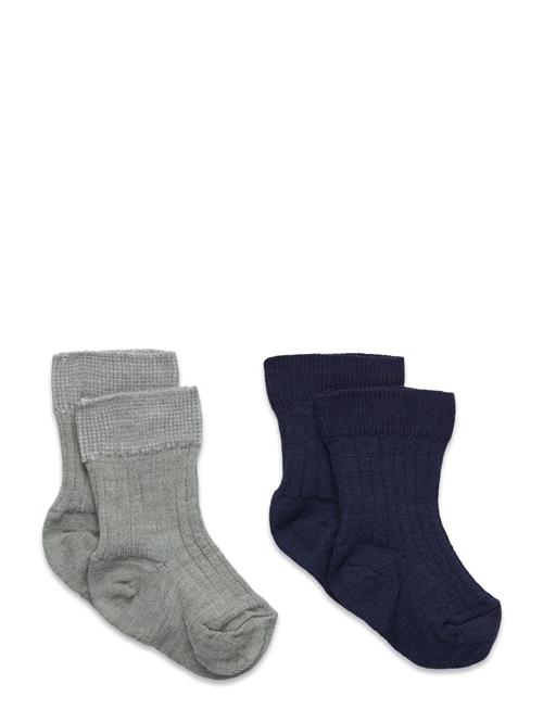 Lindex | Sock 2 P Wool Knit | 13/15