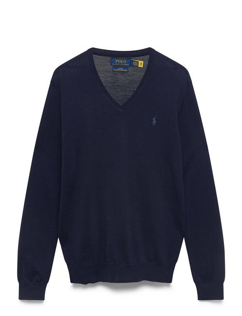 Polo Ralph Lauren | Slim Fit Washable Wool V-Neck Sweater | M