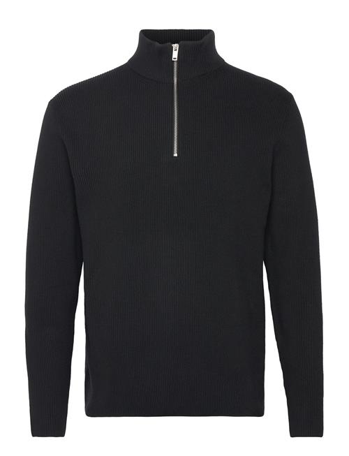 Lindbergh | Half Zip Rib Knit | S