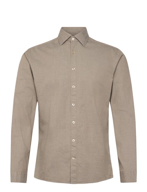 Lindbergh | Soft Indigo Stretch Shirt L/S | L